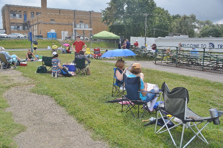 lawn-covered with people